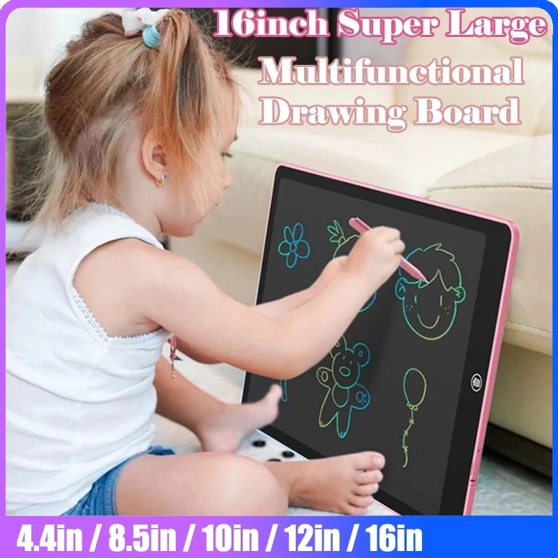 8.5/10/12/16-inch LCD Drawing Tablet for Kids Toys Painting Tools Electronics Writing Board Boys Kids Educational Toys Gifts
