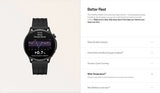 OnePlus Watch Lite SmartWatch (Versão Global), Tela de 1,46 polegadas, 59g, 10 dias de bateria confiável, Monitoramento de frequência cardíaca e oxigenação sanguínea.