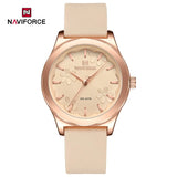 NAVIFORCE NF5051 Women Watch Silicone Quartz Wrist watches for Women Sport Clock Girls Gift Ladies Watches