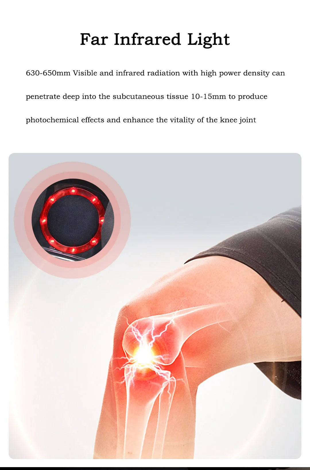 Youpin Pangao Intelligent Knee Massager Air Pressure Massage Infrared Heating Vibration Physiotherapy Instrument For Pain Relief