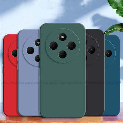 Funda para Xiaomi Redmi 14C 4G, carcasa de silicona líquida de lujo de TPU a prueba de golpes para Xiaomi Redmi 14C