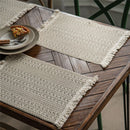 Cotton Linen Placemats For Dinner Table Macrame Modern Accessory Kitchens Underplate Party Wedding Table Decor Place Mats Set