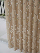 1pc Decorative Cut-Out Design Twining Leaves Sheer Curtain For Bedroom/Living Room