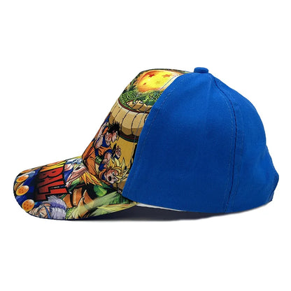 Dragon Ball Z Caps Goku Baseball Cap Summer Sun Hat Parent-child Cartoon Anime Outdoor Sports Sun Visor Birthday Present Apparel