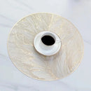 Placemats Set of 1/4Pc Light Luxury Placemat Table Mat Wide Application PVC Table Decor Round Protector Mat Heat Resistant Pad