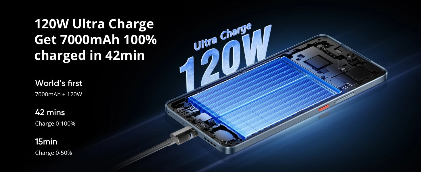 realme GT 7T Smartphone 5G 2025 New MediaTek 8400-MAX 7000mAh Titan Battery 120W Ultra Charge 6.8'' 120Hz Display Global Version
