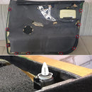 50Pcs Auto Bumper Mudguard Automotive Fastener Clip Car General Accessories Car Interior Door Panel Card Trim Fastener Clips