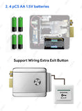 Fingerprint Lock Waterproof Tuya Wifi Remote Control Bluetooth TTLock App Mechanical Electronic Smart Door Lock For home