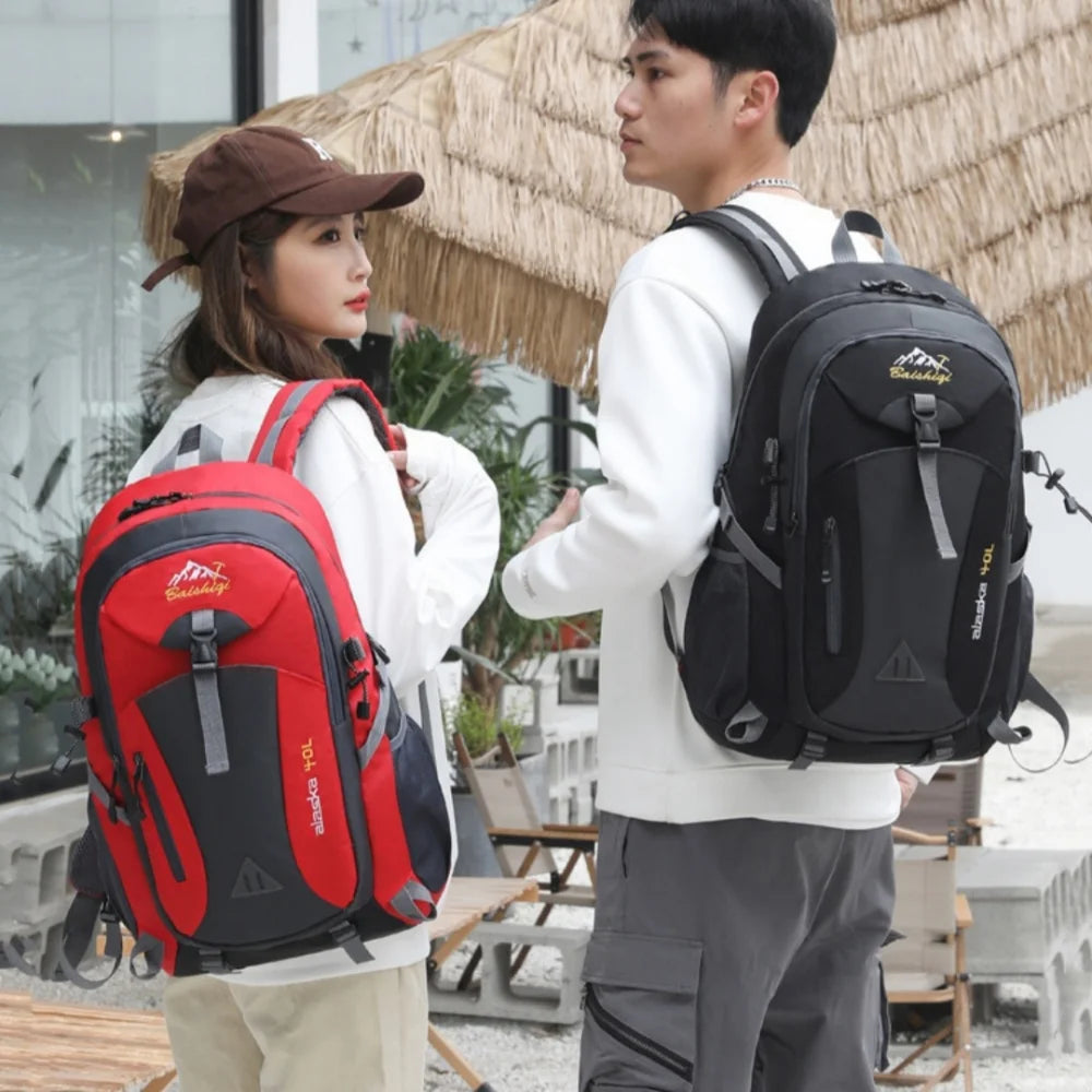 Multifunctional Backpack Breathable Hiking Sports Backpack Large Capacity Backpack Polyester For Hiking Cycling Gym