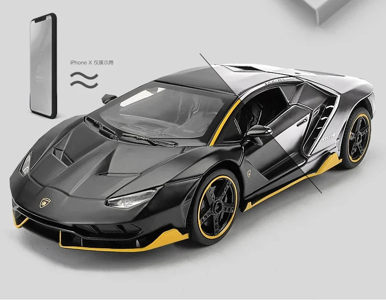 1:32 Lamborghinis LP770 LP750 Car Alloy Sports Car Model Diecast Sound Super Racing Lifting Tail Hot Car Wheel For Children Gift