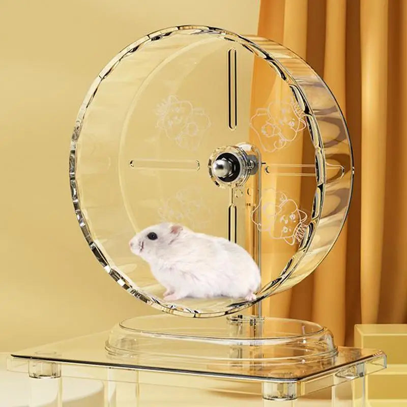Silent Hamster Wheel Hedgehog Wheel Big Quiet Running Exercise Toy For Pet Chinchilla Dwarf Ferret Crab Hermit Syrian Hedgehog