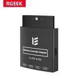 RGEEK Wireless Controller Adapter, Wireless Controller Converter for PS1/PS2 Console, Compatible with PS4/PS5, Switch Pro, Xbox
