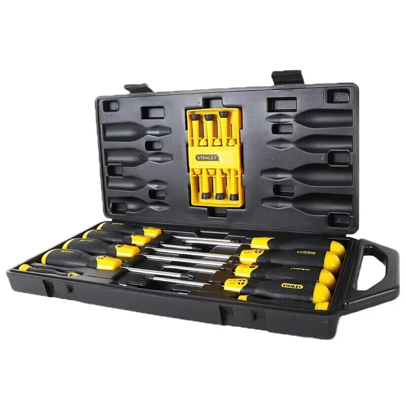 Stanley 68-0002c-23 conjunto integrado de chave de fenda de 16 peças conjuntos de ferramentas manuais ferramentas de reparo multifuncionais conjunto de chave de fenda