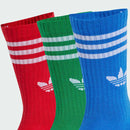 Adidas Originals 2025 Girls' CREW SOCK 3P Sock Discount Set JJ1991