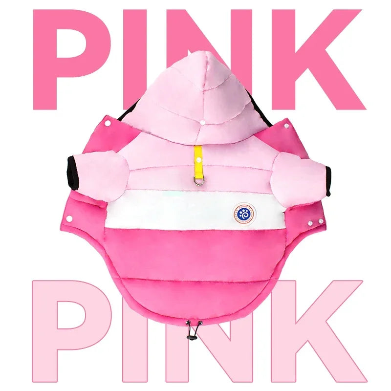 Chaqueta de algodón de invierno para perros, ropa cálida para mascotas, abrigo para cachorros, perros pequeños, medianos, gatos, chihuahuas, bulldogs y malteses.