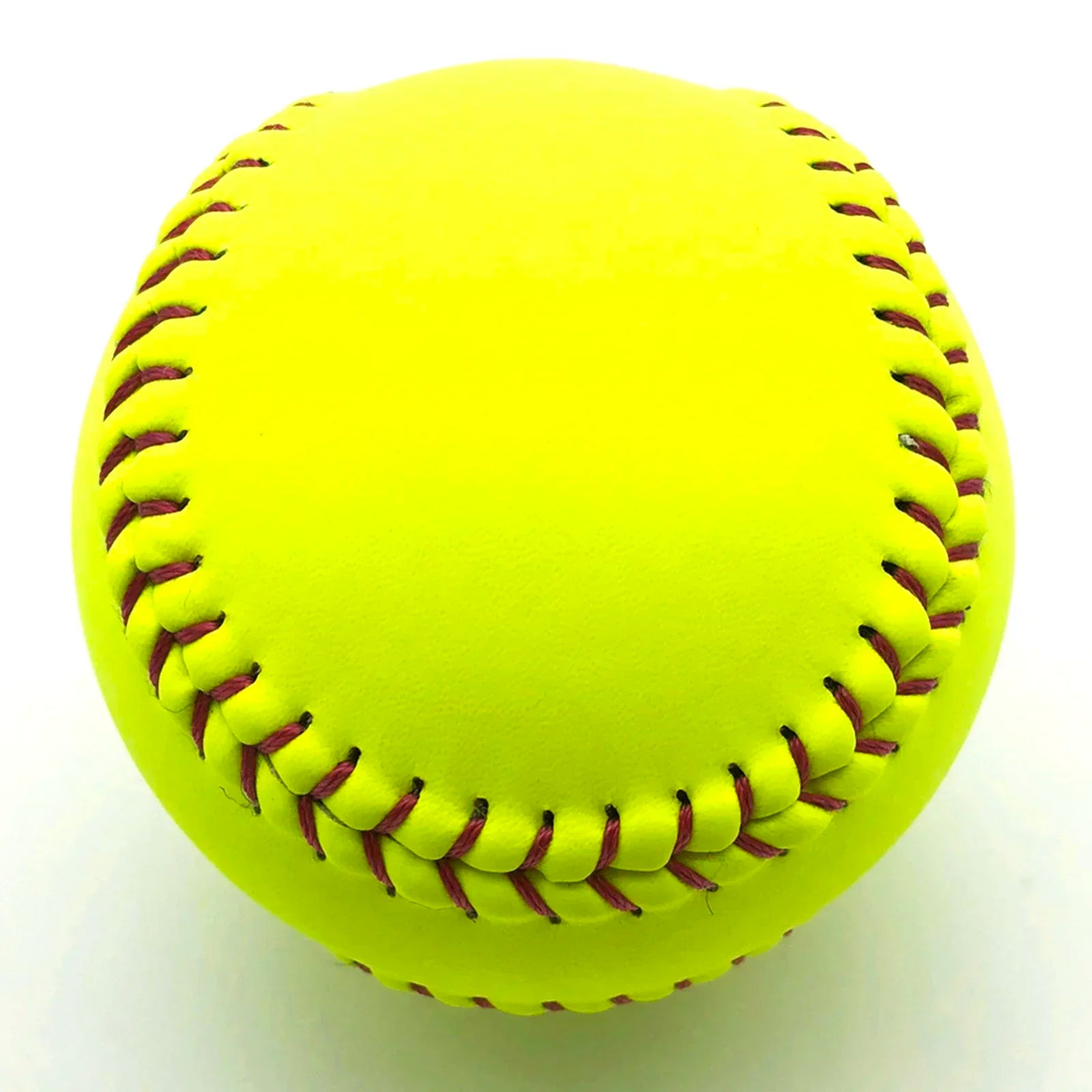 12-Inch Softball Training Ball Official Size Weight Sports Practice Unmarked Training Ball Durable High Quality