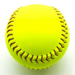 12-Inch Softball Training Ball Official Size Weight Sports Practice Unmarked Training Ball Durable High Quality