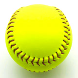 12-Inch Softball Training Ball Official Size Weight Sports Practice Unmarked Training Ball Durable High Quality