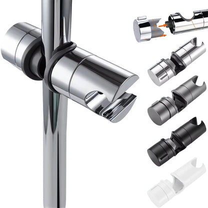 Soporte universal para cabezal de ducha, soporte ajustable para riel de ducha, accesorios de baño, soporte de ducha de mano de repuesto para barra deslizante.