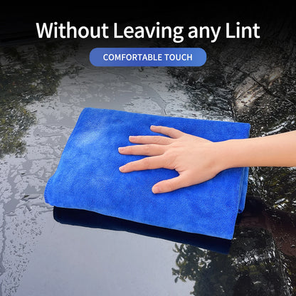 Car Wash Microfiber Towel 160x60cm Extra Large Size Car Cleaning Drying Cloth Super Absorbent Towels Car Detailing Care