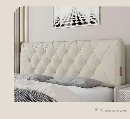 Backrest Soft Bag Bed Headboards for Hotel Headboards American Flannel Cloth Skin-Friendly Light Luxury Household Bed Headboards