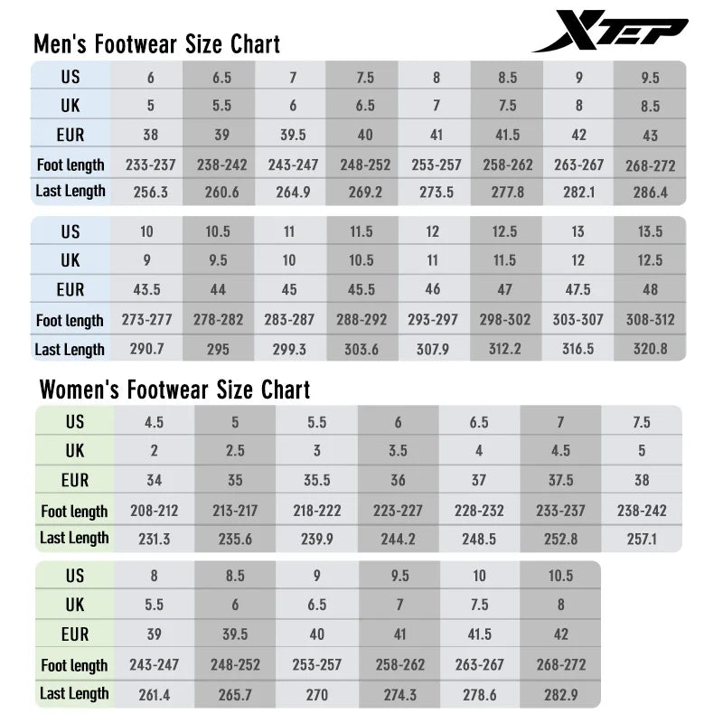 Xtep Women's Running Shoes 2000km 3.0 2025 Spring Lightweight Cushioned Wear-Resistant Training Jogging Sneakers 875118110034
