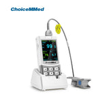 Oxímetro de pulso portátil recargable ChoiceMMed Medical, monitor de salud SPO2 PI PR para adultos, niños, bebés y recién nacidos.