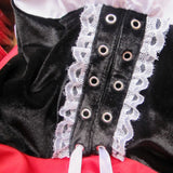 Disfraces de Halloween de S-6XL para mujer, vestido rojo con capucha, disfraz de mujer, disfraces femeninos adultos