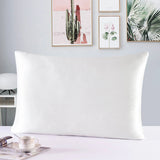 100% Nature Mulberry Silk Pillowcase Zipper Pillowcases Pillow Case For Healthy Standard Queen King Multicolor