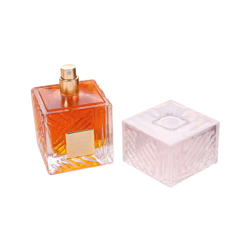 Khamrah Perfume Eau De Toilette Gift Box 100ml Unisex Arabian Oud Scent Gourmand Fragrance Long Lasting Perfume For Unisex