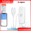 Tuya/Ewelink ZigBee Water Sensor Leakage Alarm Flood Leak Detector Smart Home APP Remote Control Smart Home Security Protection