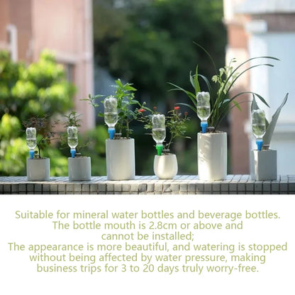 5Pcs Auto Drip Irrigation Watering System Plant Dripper Spike Kits Garden Self Watering Planter Insert Plant Watering Devices