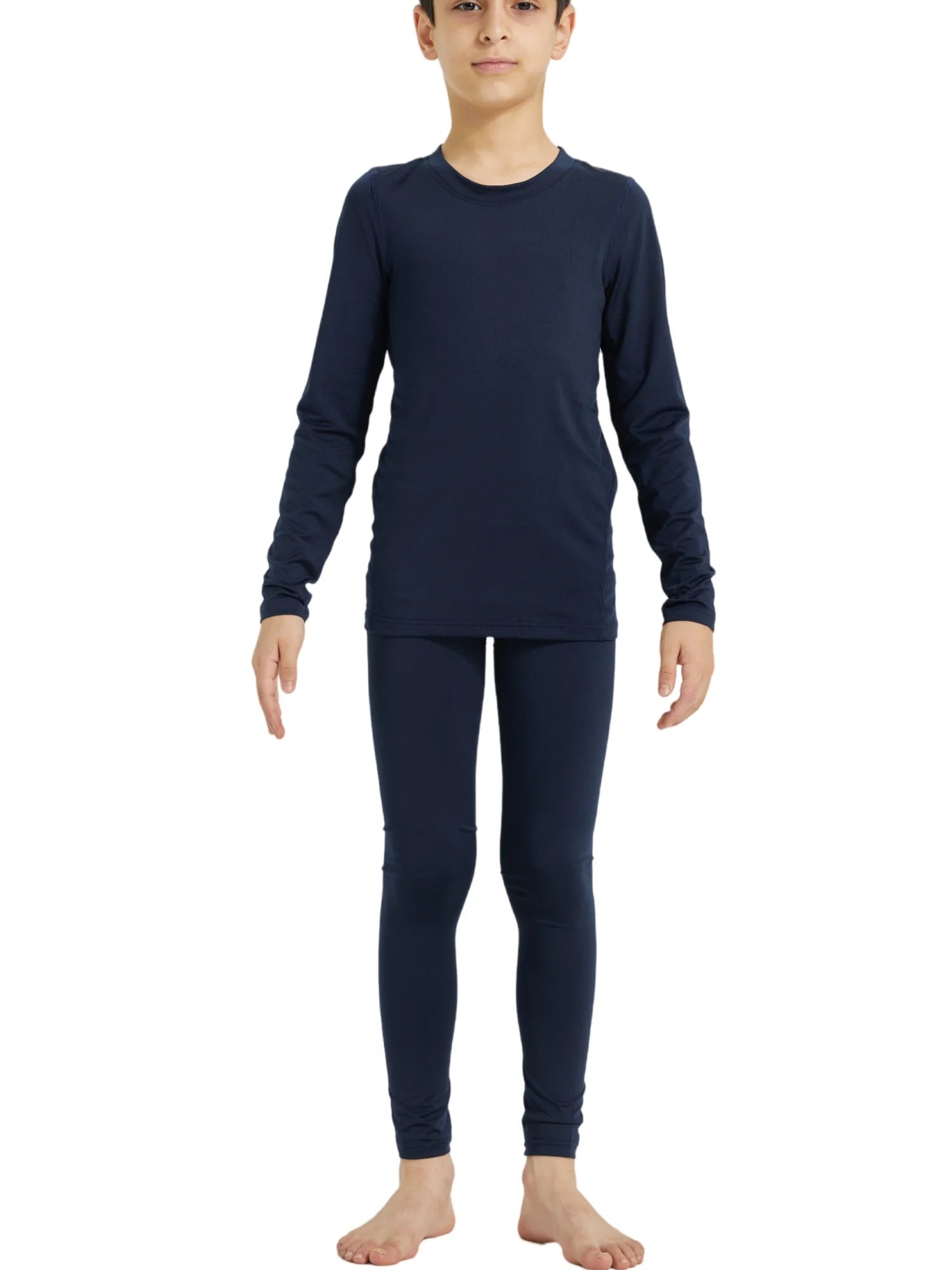 Winter Sports Suit for Children Quick Drying Thermal Underwear Boys Girls Compression Sportswear for Basketball Football