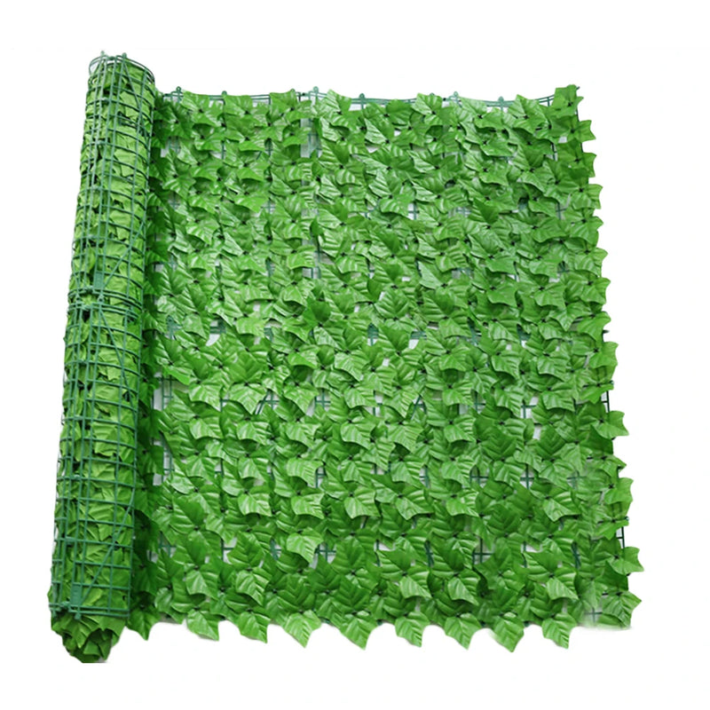 Outdoor Ivy Wall Fence Plastic Faux Hedges Fence Wall Screen Stitchable Greenery Eco-friendly Multifunctional Garden Home Decor