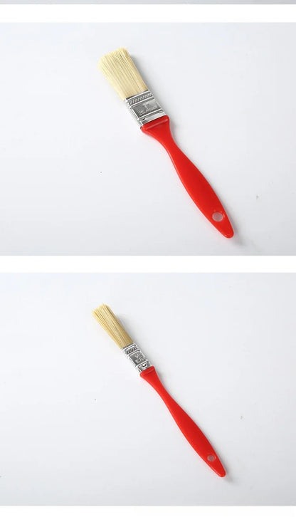Red paint does not shed dust brush, cleaning brush, paint tools, paint brush