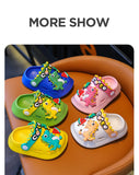 Outdoor Beach Slippers Children's Garden Shoes Trendy Crocodile Soft Sole Sandals For Baby Breathable Non-slip For Indoor