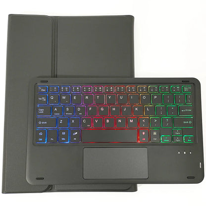 Bluetooth Keyboard Case For Xiaomi Pad 7 7 Pro 11.2 Trackpad Tablet Case Russian Arabic Hebrew Spanish Korean French Keyboard
