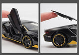 1:32 Lamborghinis LP770 LP750 Car Alloy Sports Car Model Diecast Sound Super Racing Lifting Tail Hot Car Wheel For Children Gift