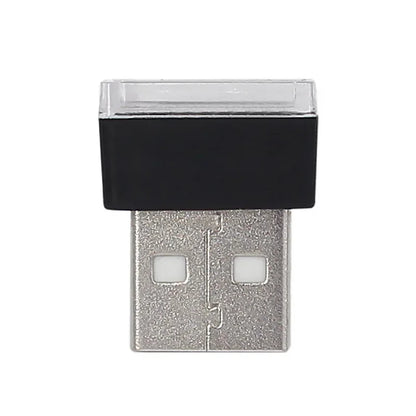 Mini Car Interior Ambient Lights Atmosphere Lamp USB LED Car Lights PC Car Decoration Light Plug and Play Decor Lamp Lighting
