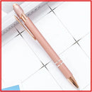 20-200 Pens Wholesale Metal Ballpoint Pen Touch Screen Pen Office School Advertising Pen Custom Logo Text Laser Engraving