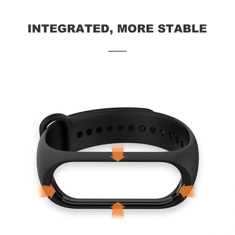 Soft Band Bracelet For Xiaomi Mi Band 7 Silicone Strap For MiBand 7 Bracelet Wrist Strap Miband 5 Wriststrap For Mi Band 2021