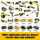 100% nueva batería de repuesto de litio DCB200 20V 6000mAh para Dewalt 18V DCB184 DCB200 DCB182 DCB180 DCB181 DCB182 DCB201 DCB206