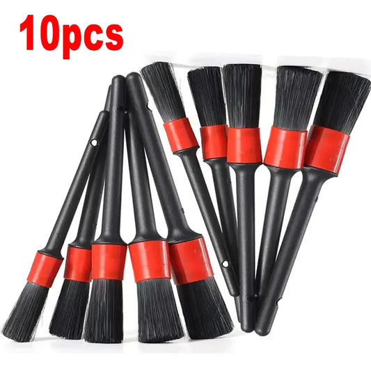 Car Detailing Brush Set, Auto Detailing Brush, Dashboard Cleaning, Air Outlet, Wheel Wash, Maintenance Tool, 5 Pcs, 10 Pcs