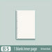 B5 blank