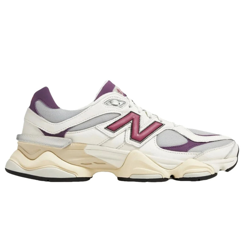 NewBalance NB 9060 Men's and Women's Casual Shoes Fashion Breathable Walking Mesh Flat Shoes Sneakers White Female Footwear