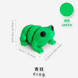 10/50pcs 3D Printed Simulation Toys Mini Animal Model Home Ornament  Cartoon Figure Birthday Gift Sets Decompression Kid Toy