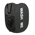 Portable Pop Up Laundry Hamper, Wide Opening, Breathable, Foldable, Space Saving, Basket for Dorm, Travel, Bathroom Items 