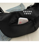 2024 New Fashion Crossbody Bag Simple Wide Shoulder Strap Design Single Shoulder Bag Original Style Commuting Dumpling Women Bag
