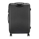 Anajqaqia 3 Pieces Suitcase Set, Hard-Shell Luggage Set Made of ABS, with  Combination Lock Hand and Telescopic Handle, Black