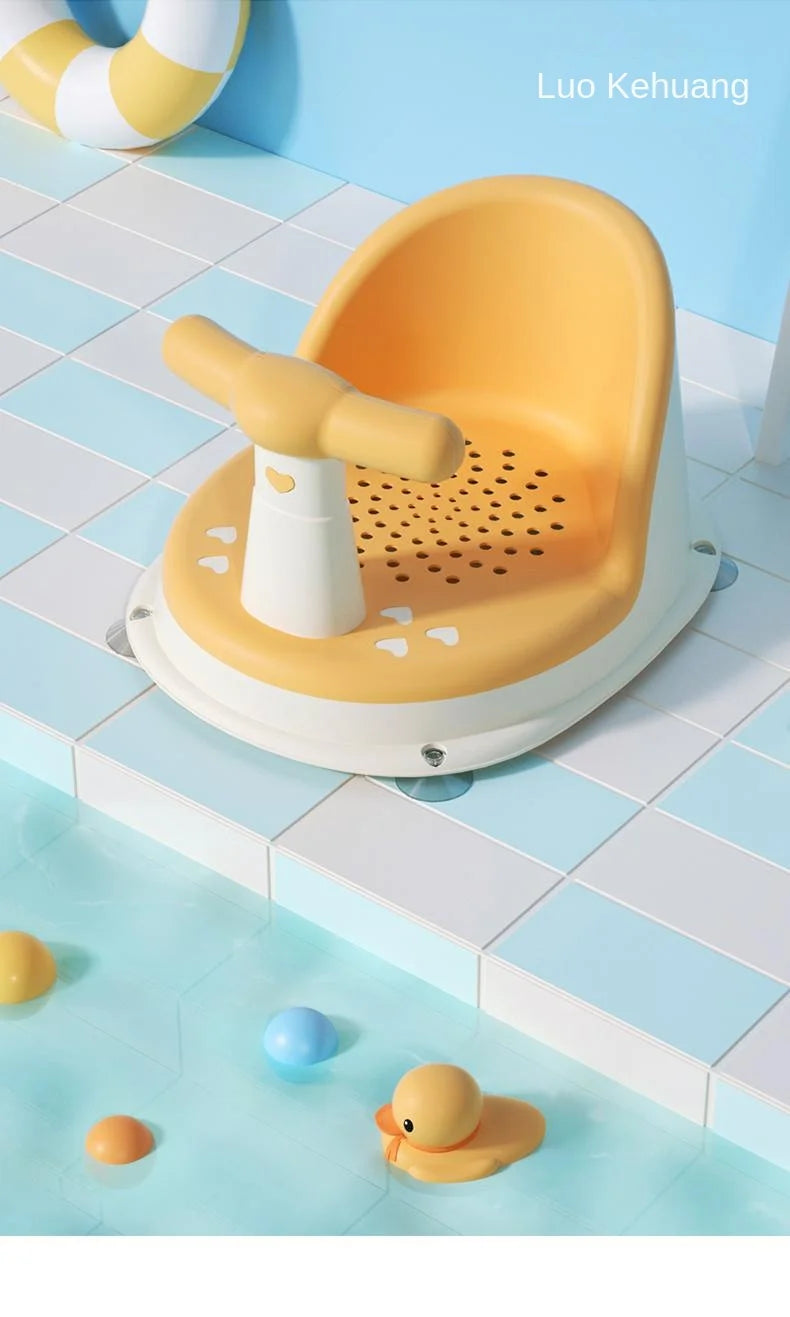 Children's Shower Seat Portable Shower Stand for Newborns and Young Children Children's Growth Accessories